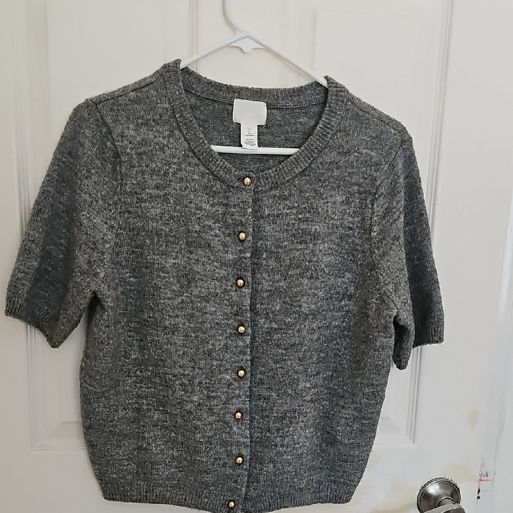 H&M Charcoal Knit Sweater